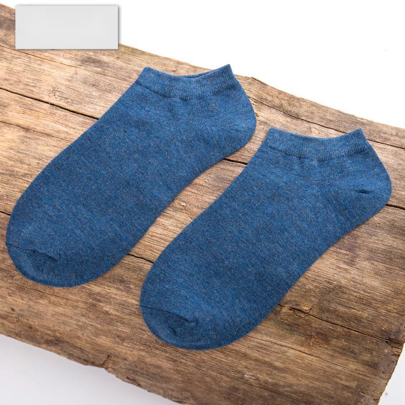 Spring and summer new bamboo fiber boat socks