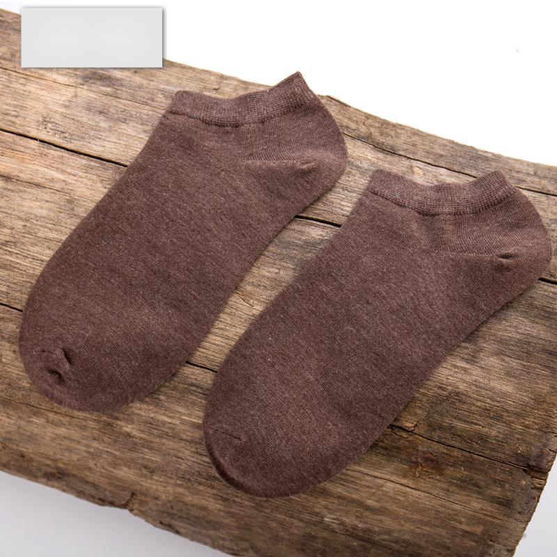 Spring and summer new bamboo fiber boat socks