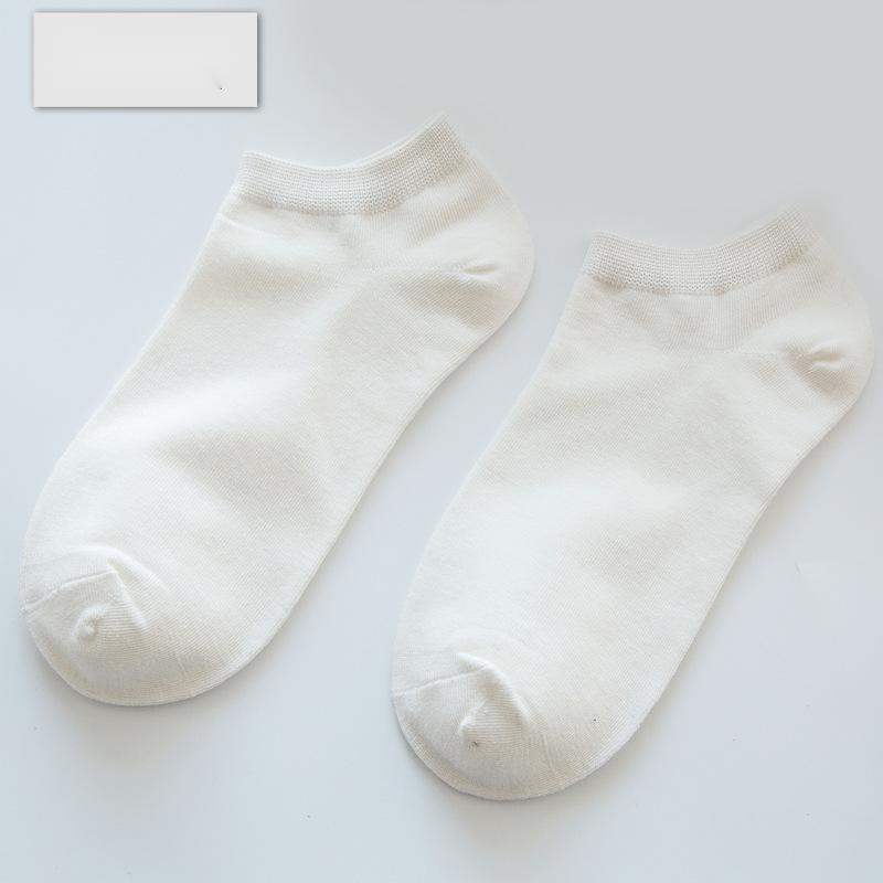 Spring and summer new bamboo fiber boat socks